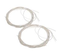 Milisten Juego de 2 Cuerdas de Nylon para Guitarra Clásica Bolsa Perlada, Fácil Instalación y Alta Fiabilidad para Guitarra Acústica y Eléctrica