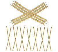 Milisten Juego De 20 Trastes Para Guitarra De Latón Blanco 2.0 Mm Calibre 19/20 Trastes Para Guitarra Folk Acústica y Clásica Accesorios Para Reemplazo Diy Flamenca y Acústica