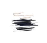 Milisten Juego de 24 Muelles para Saxofón de Metal Color Negro, Accesorios de Reparación Fáciles de Usar para Entusiastas DIY y Músicos de Viento
