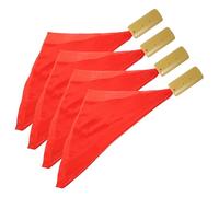 Milisten Juego de 4 Piezas de Badajo Allegro Chino para Niños, Instrumento Musical Tradicional Kuaiban de Bambú, Percusión Manual para Principiantes en Educación Musical