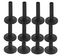 Milisten Juego de Accesorios para de 12 Fundas de Plástico Soportes de Percusión Fundas Confiables para Accesorios de Repuesto para Instrumentos Musicales