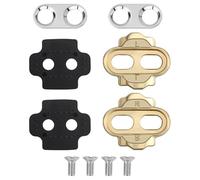 Milisten Juego de Calas para Pedales de Bicicleta - Compatible con Sistemas Crankbrothers Eggbeater, Candy y Mallet - Calas de Latón Resistentes para Zapatillas de Ciclismo y Carretera - Kit de 2