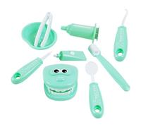 Milisten Juego de Dentista Infantil Juguete de Imitación Kit de Simulación Juguete Educativo para Niños Accesorios de Juego para Fiestas Temáticas y Aulas