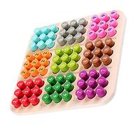 Milisten Juego de Sudoku de Madera para Niños Tablero de Juguete Educativo 9X9 Seguro y Duradero para Aprendizaje y Desarrollo Cognitivo Juego de Mesa