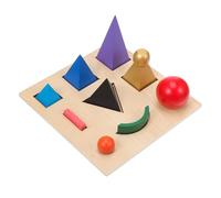 Milisten Juego Educativo De Símbolos Gramaticales Montessori Rompecabezas De Madera 10 Piezas para Desarrollo Cognitivo Y Coordinación Mano-Ojo Infantil