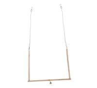 Milisten Juguete Columpio Columpio para Juguete para Percha De Pájaros para Colgar Forma De Jaula para Actividades De Aves y Que Juegan