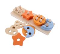 Milisten Juguete de Inteligencia Loroses de Bloques de Madera Juguete de Entrenamiento para Pájaros