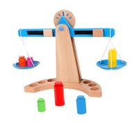 Milisten Juguete de Madera para Educativa de Equilibrio Juguete de Aprendizaje para Bebés y Pequeños Desarrollo de Habilidades Matemáticas y Creatividad