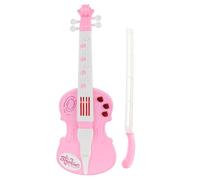 Milisten Juguete De Violín Electrónico para Niño con Luz Instrumento Musical Educativo para Desarrollo Auditivo y Coordinación Juguete Interactivo para Bebés y Niño