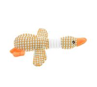 Milisten Juguete Interactivo para Perros Squeaky Juguete De Masticación De Ganso De Peluche para Perros para Cachorros Que Mueren Resistente y Divertido