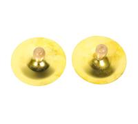 MILISTEN Juguetes Para Niños Platetes de Dedo de Cobre 2Pcs Danza Danza Dedo Dedo Dedo Plantmbal Primera Nota de Placas Zills Sagats Platillos de Plicail Bell Instrumento Musical