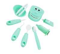 Milisten Juguetes Simulación Dentista para Kit Educativo de Doctor y de rol con Resistencia y Textura Realista Desarrollo Coordinación y Infantil Color Verde
