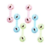 Milisten Juguetes Sonajeros Para Ñiño 0-1 Año 6 Piezas Material Seguro y Resistente Para Desarrollo Sensorial y Juego Educativo Casa y Viaje