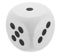 Milisten Jumbo Dados de Espuma EVA con Bordes Redondeados Dados Grandes para Infantiles Accesorios Seguros y Resistentes para Fiestas Actividades Educativas Mesa