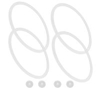 Milisten Juntas de Silicona para Caja de Comida Japonesa, Anillos de Sellado para Fiambrera 13 Cm, Accesorios de Repuesto de Grado Alimenticio, Sellos Resistentes a Fugas, para Fiambrera