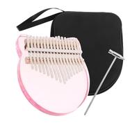 Milisten Kalimba Acrílica Transparente de Piano de Pulgar Portátil para Principiantes Instrumento Musical para Diversión y Aprendizaje para y Actividades al Aire