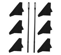 Milisten Kit de Limpieza de Flauta Palillos y Paños de Limpieza Incluye Baqueta para Instrumentos de Viento para Mantenimiento Diario