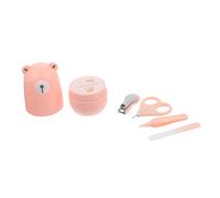 Milisten Kit de Manicura Infantil Seguro con Cortaúñas Tijeras y Diseño Ergonómico Antideslizante para Bebés y Pequeños