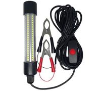 Milisten Lámpara de Pesca Submarina LED 13w Verde para Agua Profunda | Carcasa Sellada y Dura, Negro, 1 Pieza, para Barco y Muelle, Salada y Crappie
