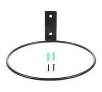 Milisten Maceta 6 Pulgadas Soporte de Pared de Hierro Negro | Aprovecha Espacio Vertical, Limpieza Sencilla, Jardín Exterior y Balcón, para Plantas y Flores