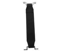 Milisten mango de cuero Tirador negro Y también PU Mango ergonómico asa de correa de cuero asa de equipaje correa del mango del amplificador tiradores de puertas de cuero metal Black