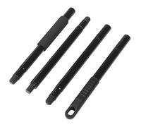 Milisten Mango de Fregona de Metal Roscado de 25 MM Palo de Repuesto para Limpieza de Suelos Varilla Resistente y Duradera para Uso Doméstico y Comercial Herramienta para Trapear