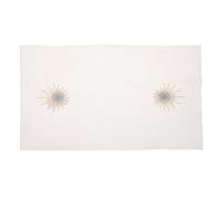 Milisten Mantel de Altar de Lino Blanco Bordado para Comunión Sacramental, Corporal de Iglesia para Misas y Bodas, Purificador Litúrgico de Algodón para Ceremonias Religiosas