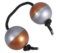 Milisten Maracas de Percusión Musical en Plástico Diseño Moderno y Colores Plata y Marrón para Presentaciones Musicales y Bodas Impacto Sonoro y Visual