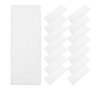Milisten Marcapáginas Bordes Elegantes de Encaje, Lavables y Convenientes 16 en Blanco de Tela 14ct para Punto de Cruz para Proyectos de Bordado y Técnicas de Costura DIY
