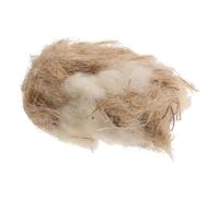 Milisten Material para Nidos De Pájaros Natural 40g Mezcla para Anidación y Cómodo Adecuado para Interiores y Exteriores Adecuado para Canarios y Aves Pequeñas