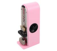 Milisten Metrónomo Mecánico Preciso para Piano y Guitarra, Accesorio para Instrumentos Musicales, Color Rosa, Ajustable para Principiantes y Exámenes, Adecuado para Práctica y Conciertos