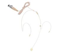 Milisten Micrófono de Diadema Condensador para Estudios de Grabación Micrófono Discreto sobre Oreja Comunicación Clara Conferencias Cable Incluido