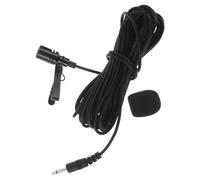 Milisten Micrófono de Solapa para Saxofón Clip Seguro y Cable Largo, Sistema de Micrófono de Condensador para Grabación de Instrumentos de Metal, Portátil para Actuaciones y Grabación