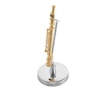 Milisten Modelo De Flauta Instrumento Musical Decorativo Adorno para Árbol De Navidad Instrumento Musical Chino Instrumento Musical Juguete Adornos Musicales Figura De Escritorio