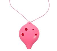 Milisten Ocarina de Plástico 6 Huecos Ac Instrumento Musical Portátil para Principiantes Resistente y Creativa para Niños Juguete Musical Educativo
