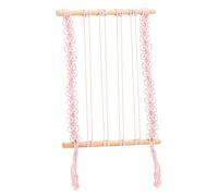 Milisten Organizador de Pinzas de Cabello de Macramé para Pared Colgante para Accesorios de Cabello para Almacenar Horquillas y Diademas de Niña