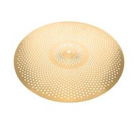 Milisten Pad de Silenciamiento para Platillo de Batería de 16 Pulgadas Dorado, Accesorio Volumen para Práctica en Casa y Estudio, Compatible Hardware de Batería, Reducción de Ruido