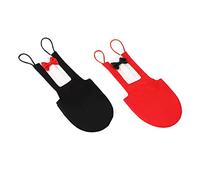 Milisten Pañales para Loros Reutilizables Traje Vuelo De Algodón Ligero XL 2 Piezas Rojo y Negro para Uso Diario Mascotas Pequeñas