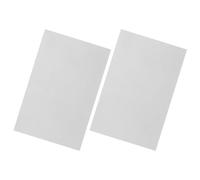 Milisten Panel Aislante Térmico de Fibra Cerámica 10 Mm, Resistente a Altas Temperaturas, 2 Unidades 200x300 Mm para Estufas, Chimeneas y Hornos - Almohadilla de Aislamiento Ignífuga