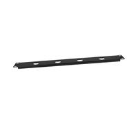 Milisten Panel de Rack Bisagras 1u Negro 4 Orificios para Conexión Xlr, Organizador de Cables para Gestión Profesional en Estudios y Gabinetes, Soporte Resistente para Montaje de Audio