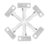 Milisten Paquete de 6 Llaves de Repuesto Originales de Club Car para Carritos de Golf Eléctricos Y de Gasolina, Compatibles con Club Car DS Dash Y Accesorios para Carritos de Golf.