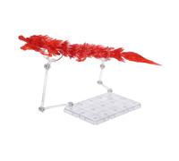 Milisten para Figuras de Acción con Dragón Rojo de Accesorios Plásticos Detallados para Exhibición de Soporte Estable para Coleccionistas y Principiantes
