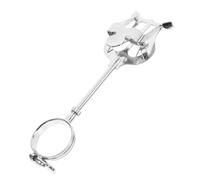 Milisten Para Partituras De Clarinete Portátil Plata Soporte Resistente y Ligero Para Música De Marcha Accesorio Estable Para Músicos y Estudiantes