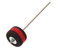 Milisten Pedal de Bombo de Metal Negro y Rojo Maza Clásica, Accesorio para Batería Profesional, Pieza de Repuesto Resistente para Batería Jazz y Percusión