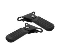 Milisten Pedales De Bicicleta Eléctrica Traseros Plegables Pedales Antideslizantes Resistentes De Accesorios De Ciclismo para Uso Urbano