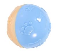 Milisten Pelota De Masticar Interactiva para Perros Juguete De Goma Resistente Sonido Estimula La y Dientes Sanos para Cachorros y Perros