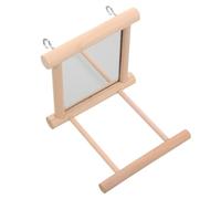 Milisten Percha De Ejercicio para Pájaros Soporte para Loros Madera Decorativa Práctica