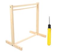 Milisten Perchero para muñecas, muebles de muñecas, perchero, perchero, perchero, perchero, para ropa de muñecas, casa de muñecas, accesorios en miniatura, talla L