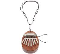 Milisten Piano De Pulgar Kalimba De Madera Mini Piano De Dedo Hogar Instrumento Musical Con Punta De Dedo