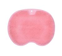 MILISTEN Pie de La Ducha Froller Mat con Tazas de Succión sin Deslizamiento Frumbador de Limpiador de Pies para Limpieza de Baño Exfoliación Masajes Sus Pies sin Flexión